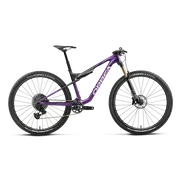 Orbea OIZ M-TEAM AXS (2027) - bicicletă MTB XC full suspension - Royal Plum - Diamond Black Carbon View (Matt)