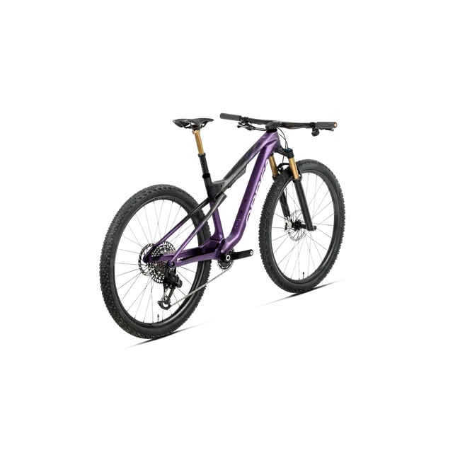 Orbea OIZ M-TEAM AXS (2027) - bicicletă MTB XC full suspension - Royal Plum - Diamond Black Carbon View (Matt)
