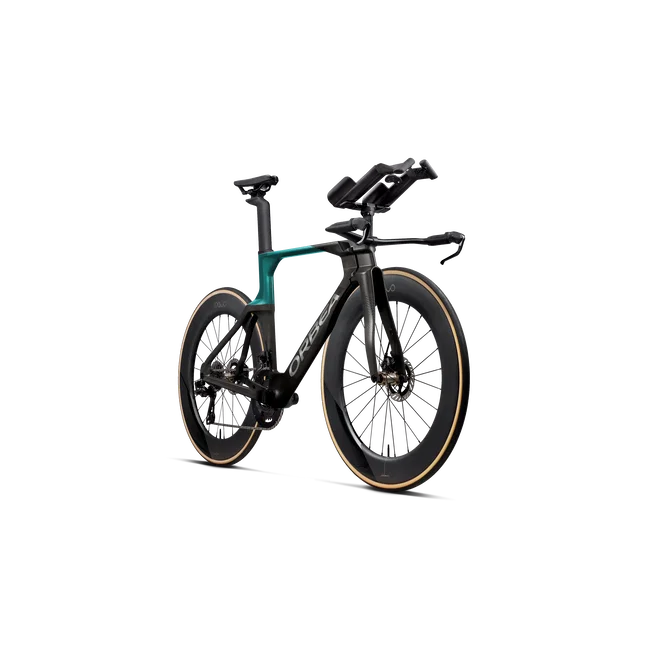 Orbea ORDU M30I LTD (2027) - bicicletă șosea triatlon - Diamond Carbon View (Matt) - Evasion Green (Gloss)
