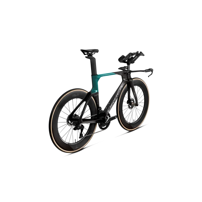 Orbea ORDU M10I LTD (2027) - bicicletă șosea triatlon - Diamond Carbon View (Matt) - Evasion Green (Gloss)