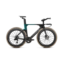Orbea ORDU M10I LTD PWR UCI (2027) - bicicletă șosea triatlon - Diamond Carbon View (Matt) - Evasion Green (Gloss)