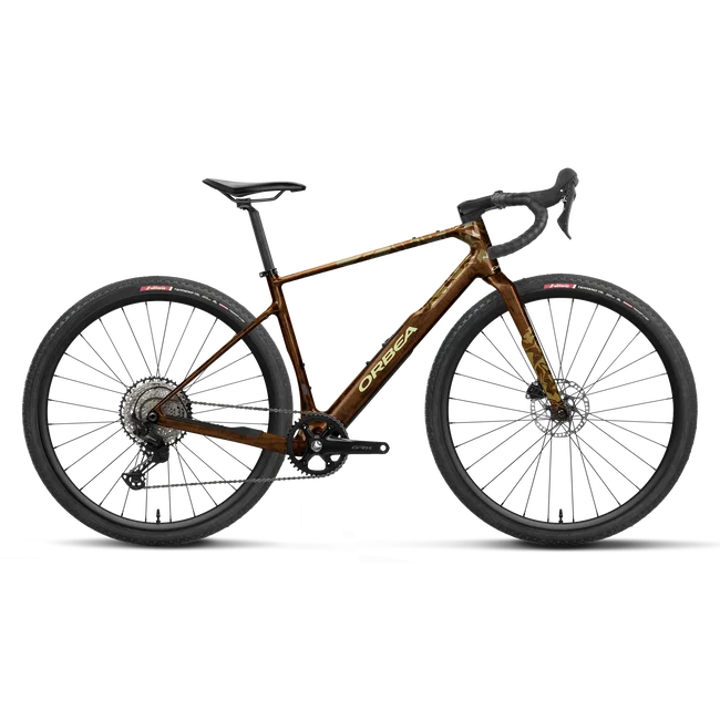 Orbea TERRA M30TEAM 1X (2027) - bicicletă gravel - Caramel Carbon View (Gloss)