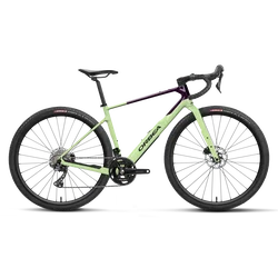 Orbea TERRA M30TEAM (2027) - bicicletă gravel - Acid Gum - Fantasy Purple Carbon View (Gloss)