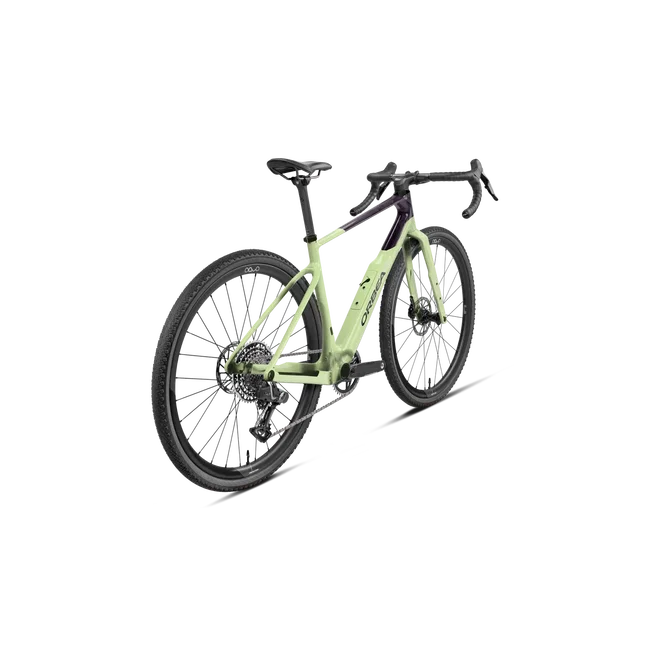 Orbea TERRA M35TEAM (2027) - bicicletă gravel - Acid Gum - Fantasy Purple Carbon View (Gloss)