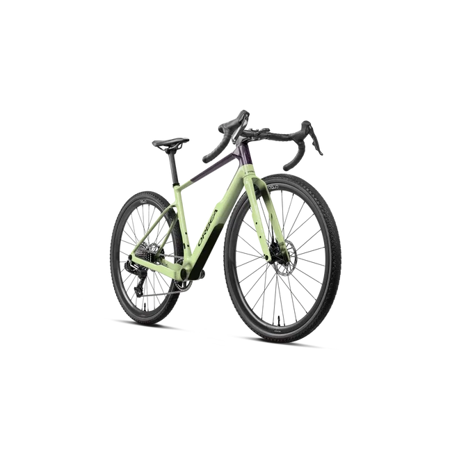 Orbea TERRA M20TEAM (2027) - bicicletă gravel - Acid Gum - Fantasy Purple Carbon View (Gloss)