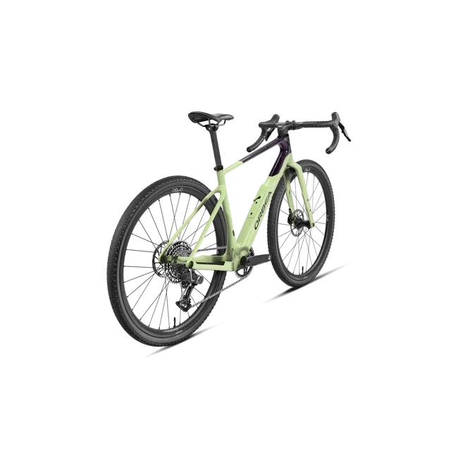 Orbea TERRA M20TEAM (2027) - bicicletă gravel - Acid Gum - Fantasy Purple Carbon View (Gloss)