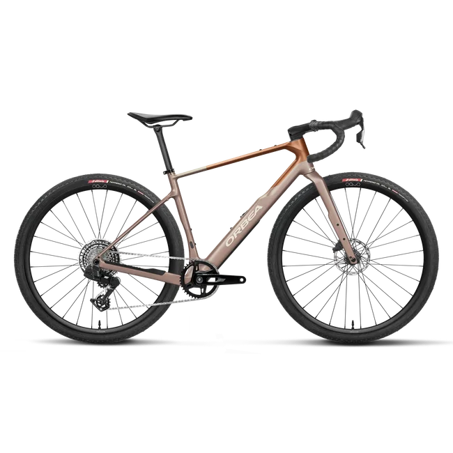 Orbea TERRA M31eTEAM 1X (2027) - bicicletă gravel - Nickel (Matt) - Metallic Cinamon (Matt)