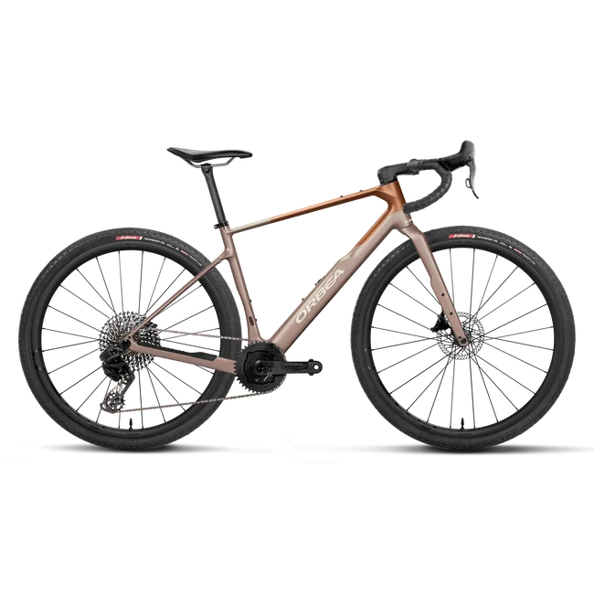 Orbea TERRA M22 TEAM 1X (2027) - bicicletă gravel - Nickel (Matt) - Metallic Cinamon (Matt)