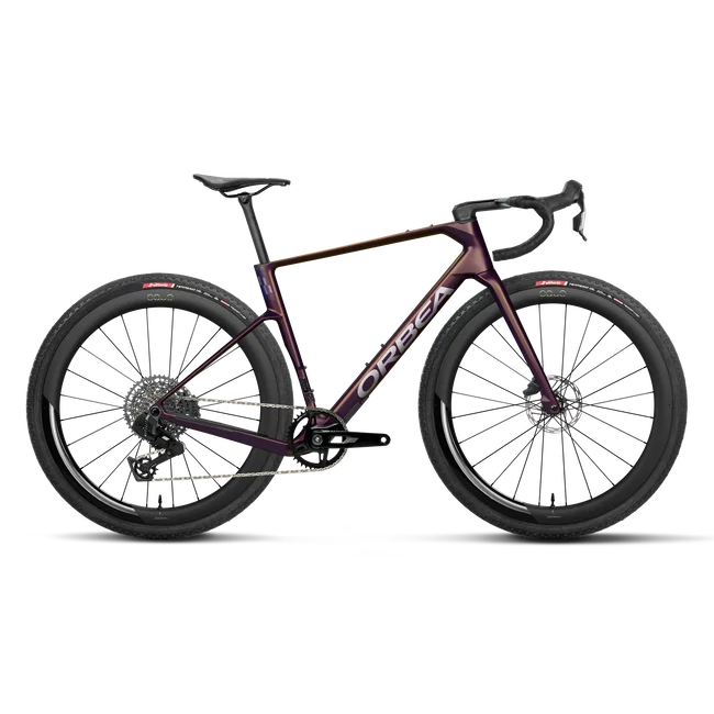 Orbea TERRA RACE M31eLTD 1X (2027) - bicicletă gravel - Sunset (Matt)