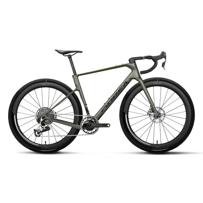 Orbea TERRA RACE M11eLTD 1X PWR (2027) - bicicletă gravel - Spaceship Green (Matt)
