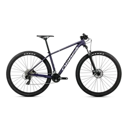 Orbea ONNA 27 50 (2027) - bicicletă MTB fitness - Tanzanite (Matt) - Silver (Gloss)