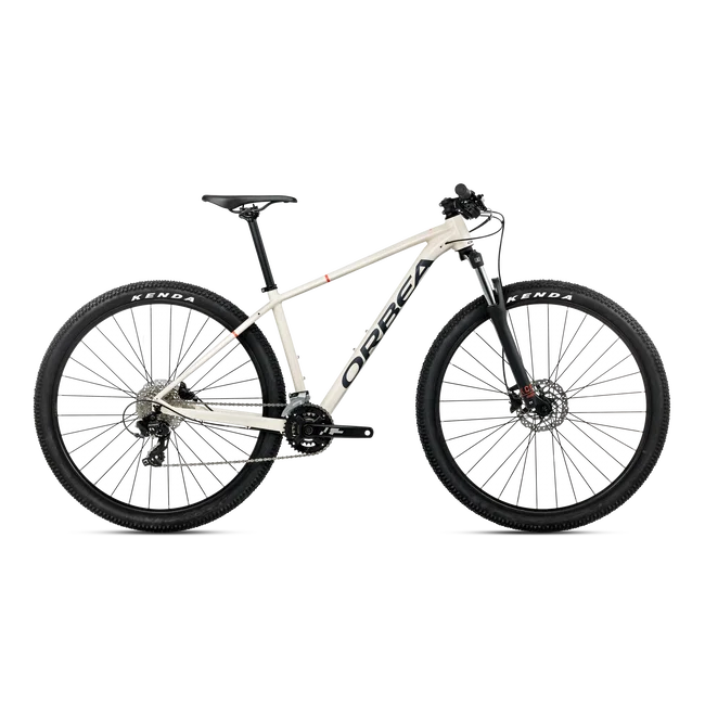 Orbea ONNA 27 50 (2027) - bicicletă MTB fitness - Ivory White (Gloss) - Navy Blue (Matt)