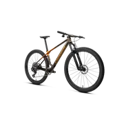 Orbea ALMA M-TEAM AXS (2027) - bicicletă MTB XC hardtail - Caramel Carbon View - Leo Orange (Gloss)