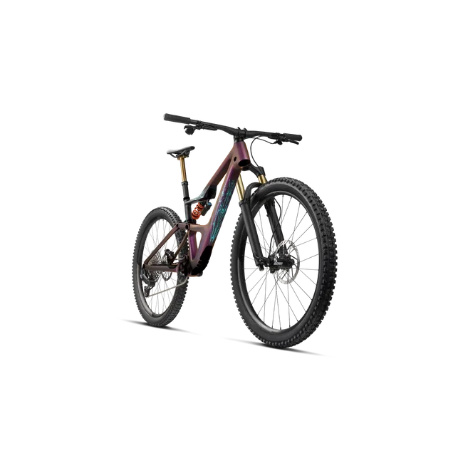 Orbea OCCAM LT M-TEAM (2027) - bicicletă MTB All Mountain full suspension - Sunset C. View - Black (Matt)