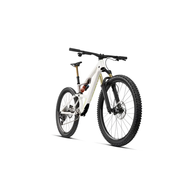 Orbea OCCAM LT M-TEAM (2027) - bicicletă MTB All Mountain full suspension - Ivory White - Nickel (Gloss)