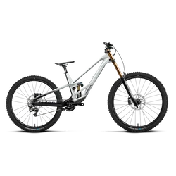 Orbea RALLON D-LTD (2027) - bicicletă MTB Downhill full suspension - White Chic - Diamond Black (Gloss)