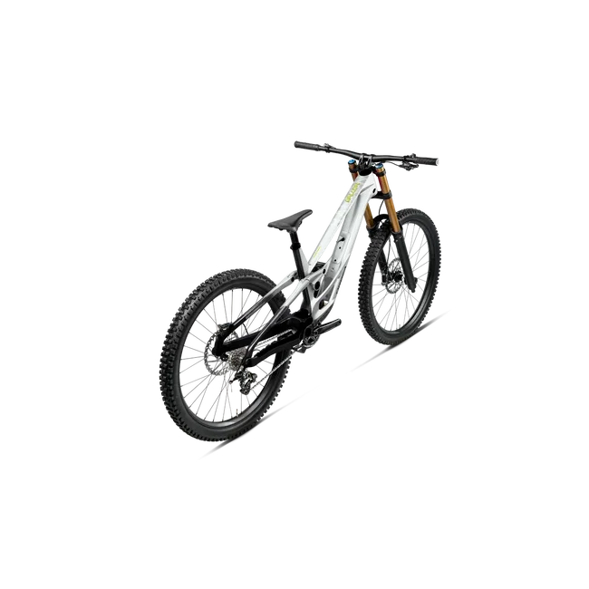 Orbea RALLON D-LTD (2027) - bicicletă MTB Downhill full suspension - White Chic - Diamond Black (Gloss)