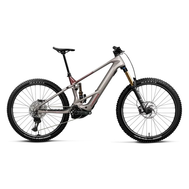 Orbea WILD TR M-TEAM (2027) - bicicletă electrică eMTB Trail - Desert Rose (Matt) - Burning Ashes C. View (Gloss)