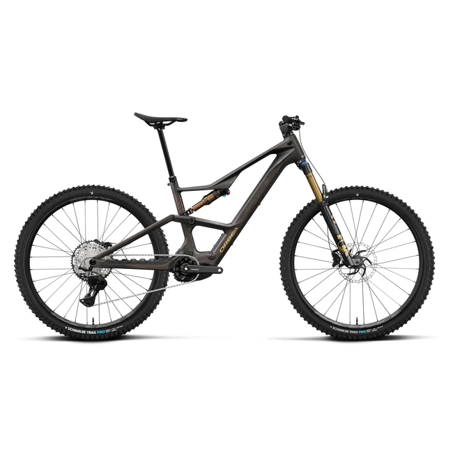 Orbea RISE SL M20 420W (2027) - bicicletă electrică eMTB Trail - Caramel C. View (Matt)- Titan Gold (Gloss)