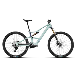 Orbea RISE SL M20 420W (2027) - bicicletă electrică eMTB Trail - Frozen Concrete (Matt) - Noctiluca C. View (Gloss)