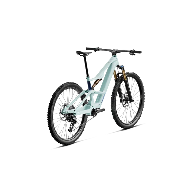 Orbea RISE SL M20 420W (2027) - bicicletă electrică eMTB Trail - Frozen Concrete (Matt) - Noctiluca C. View (Gloss)