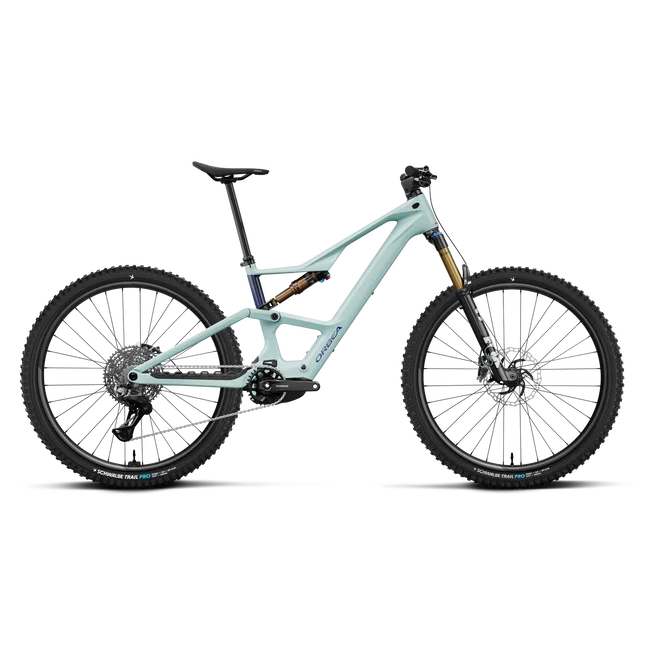 Orbea RISE SL M-LTD RS 420W (2027) - bicicletă electrică eMTB Trail - Frozen Concrete (Matt) - Noctiluca C. View (Gloss)