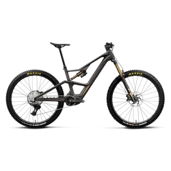Orbea RISE LT M20 420W (2027) - bicicletă electrică eMTB Trail - Caramel C. View (Matt)- Titan Gold (Gloss)