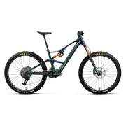 Orbea RISE LT M-LTD RS 420W (2027) - bicicletă electrică eMTB Trail - Escape Green C. View (Matt) - Cobalt Tide (Gloss)