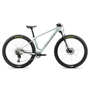 Orbea ALMA H30 (2027) - bicicletă MTB XC hardtail - Frozen Concrete - Titanium (Gloss)