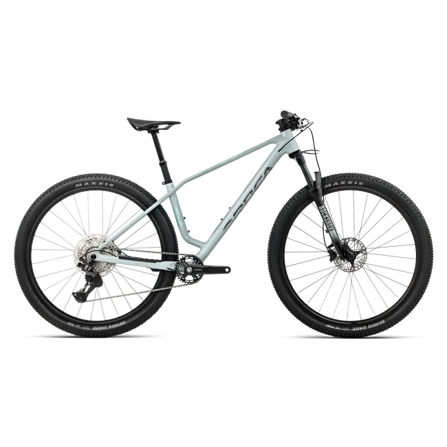 Orbea ALMA H20 (2027) - bicicletă MTB XC hardtail - Frozen Concrete - Titanium (Gloss)