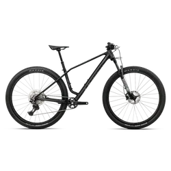 Orbea ALMA H20 (2027) - bicicletă MTB XC hardtail - Diamond Black (Matt) - Titan Black (Gloss)