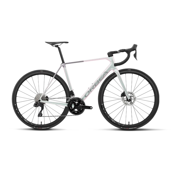 Orbea ORCA M35i (2027) - bicicletă șosea race - Iris White (Gloss) - Lilac (Matt)