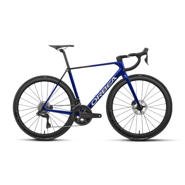 Orbea ORCA M20i TEAM (2027) - bicicletă șosea race - Cobalt Blue - Carbon Raw (Matt)