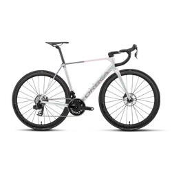 Orbea ORCA M21eTEAM (2027) - bicicletă șosea race - Iris White (Gloss) - Lilac (Matt)