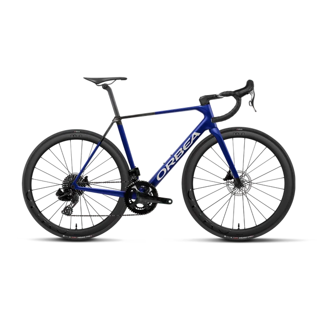 Orbea ORCA M22 TEAM (2027) - bicicletă șosea race - Cobalt Blue - Carbon Raw (Matt)