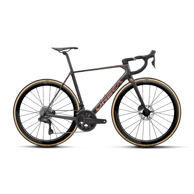 Orbea ORCA M20i LTD PWR (2027) - bicicletă șosea race - Diamond C.View - Sunset C.View (Matt)