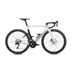 Orbea ORCA AERO M30i LTD (2027) - bicicletă șosea race aero - Golden Off White - Sunset (Gloss)