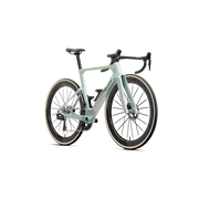 Orbea ORCA AERO M10i LTD PWR (2027) - bicicletă șosea race aero - Frozen Concrete - Aurora Blaze (Matt)