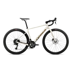 Orbea TERRA H50 (2027) - bicicletă gravel - Ivory White - Met. Olive Green (Gloss)