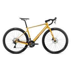 Orbea TERRA H40 (2027) - bicicletă gravel - Bumblebee Yellow - Brown (Gloss)