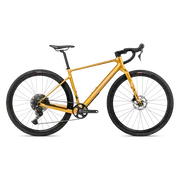 Orbea TERRA H40 1X (2027) - bicicletă gravel - Bumblebee Yellow - Brown (Gloss)