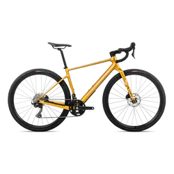 Orbea TERRA H30 (2027) - bicicletă gravel - Bumblebee Yellow - Brown (Gloss)