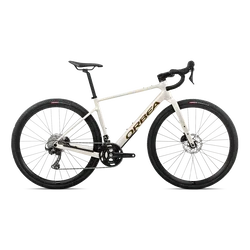 Orbea TERRA H30 (2027) - bicicletă gravel - Ivory White - Met. Olive Green (Gloss)