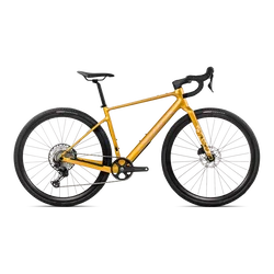 Orbea TERRA H30 1X (2027) - bicicletă gravel - Bumblebee Yellow - Brown (Gloss)