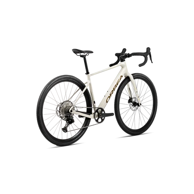 Orbea TERRA H30 1X (2027) - bicicletă gravel - Ivory White - Met. Olive Green (Gloss)