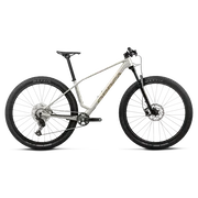 Orbea ALMA M50 (2027) - bicicletă MTB XC hardtail - Golden White - Titan Gold (Matt)