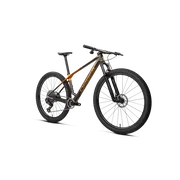 Orbea ALMA M30 (2027) - bicicletă MTB XC hardtail - Caramel Carbon View - Leo Orange (Gloss)