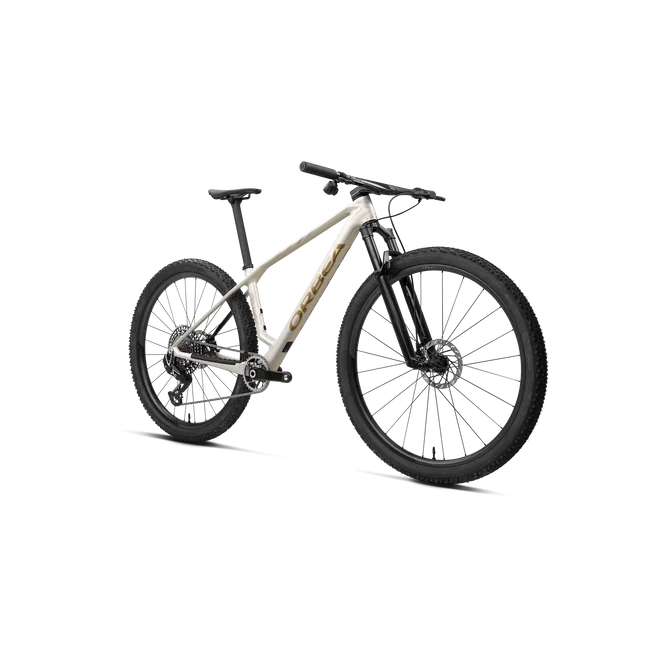 Orbea ALMA M20 (2027) - bicicletă MTB XC hardtail - Golden White - Titan Gold (Matt)