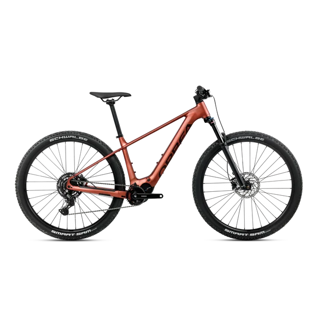 Orbea URRUN 30 (2027) - bicicletă electrică MTB hardtail - Mars Red (Matt) - Cosmic Bronze (Gloss)