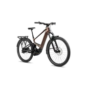 Orbea MUGA 20 (2027) - bicicletă electrică urbană - Metallic Rust - Diamond Black (Matt)